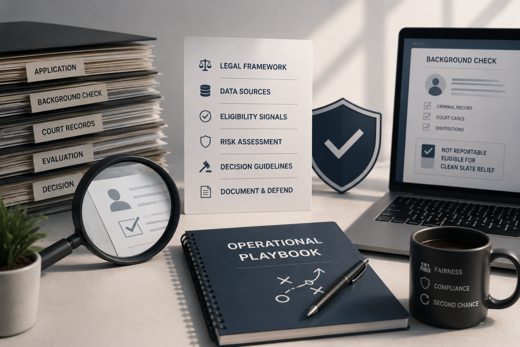 Screening When the Record Can Vanish: An Operational Playbook