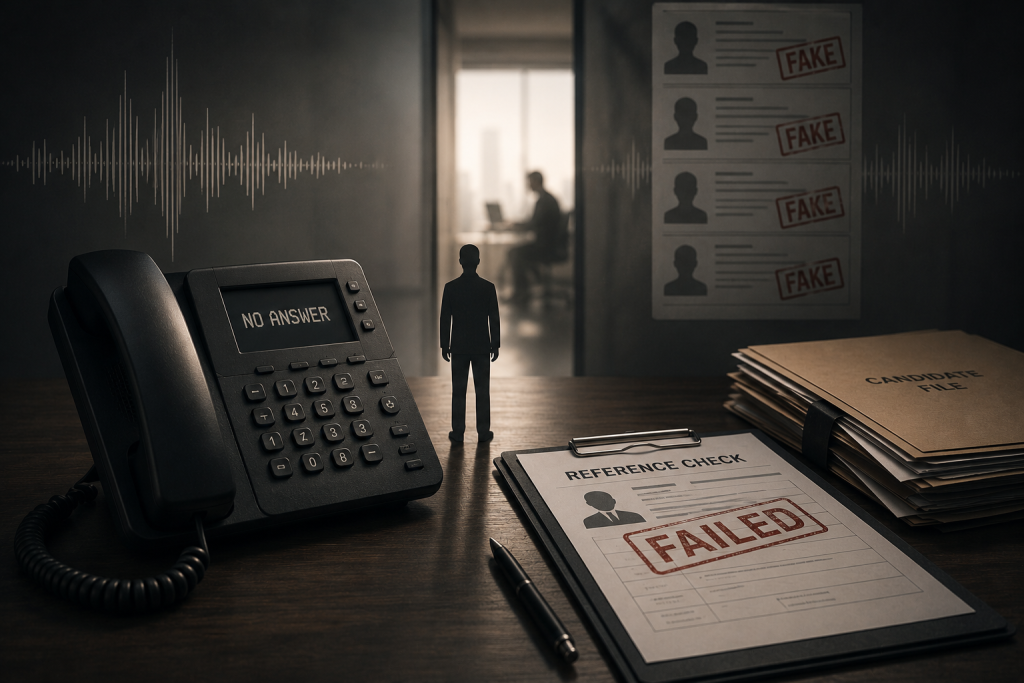 The Reference Call Is Dying, and Fraud Is Filling the Silence