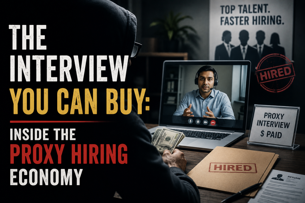 The Interview You Can Buy: Inside the Proxy Hiring Economy