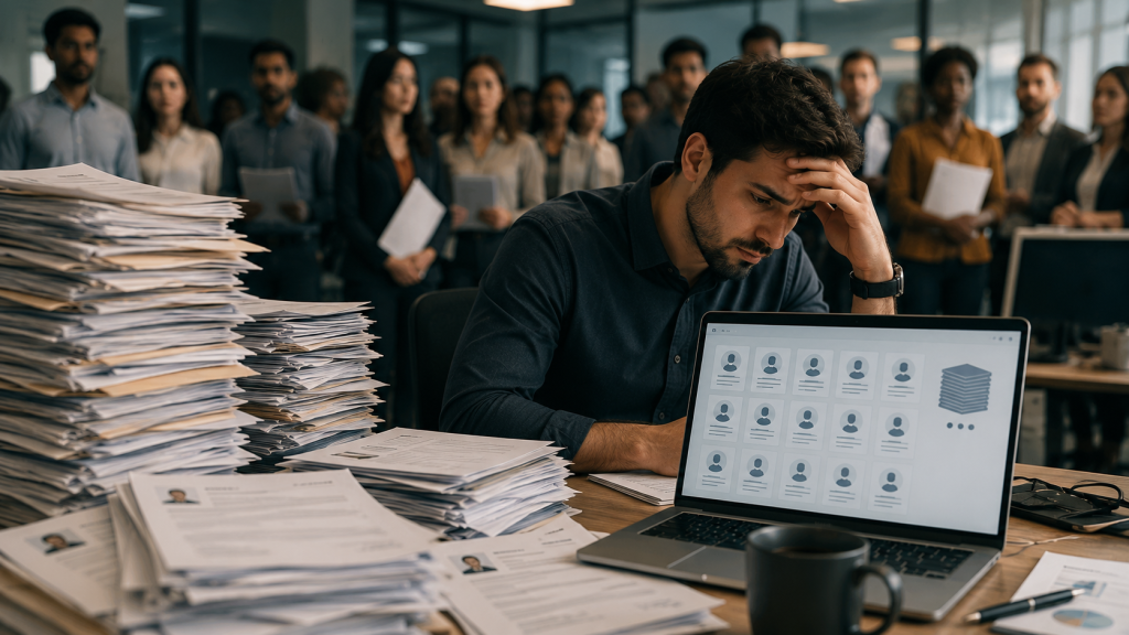 The Application Flood: What Happens to Hiring When the Funnel Fills With Noise