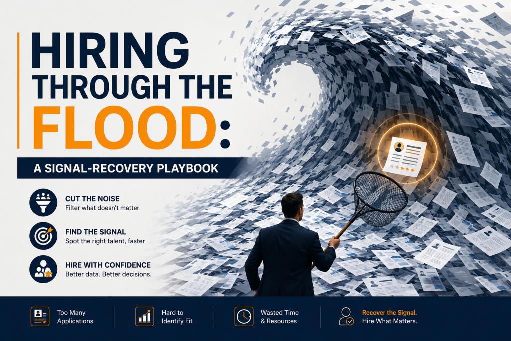 Hiring Through the Flood: A Signal-Recovery Playbook